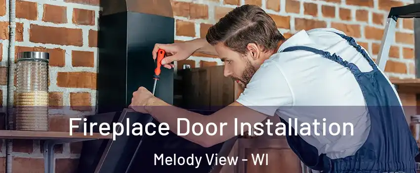 Fireplace Door Installation Melody View - WI