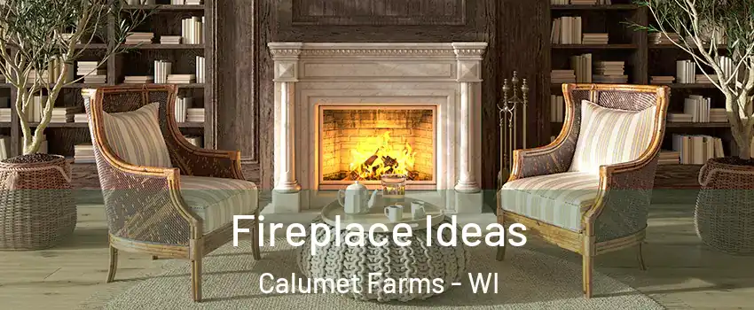 Fireplace Ideas Calumet Farms - WI