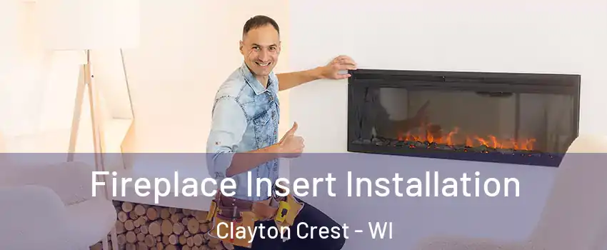 Fireplace Insert Installation Clayton Crest - WI