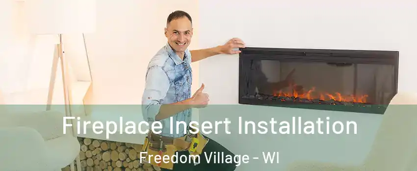 Fireplace Insert Installation Freedom Village - WI