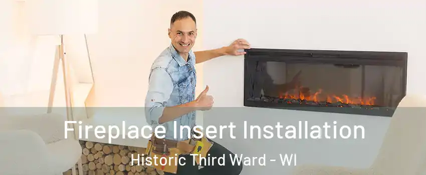 Fireplace Insert Installation Historic Third Ward - WI