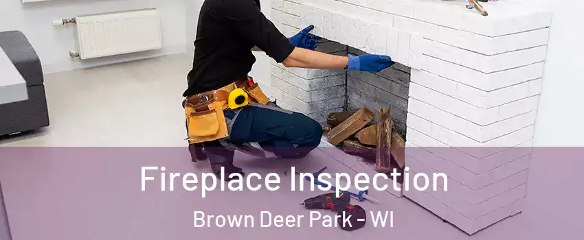 Fireplace Inspection Brown Deer Park - WI