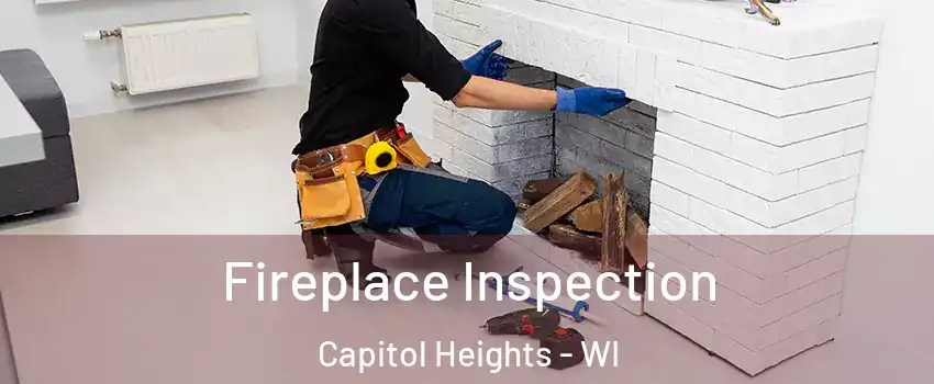 Fireplace Inspection Capitol Heights - WI