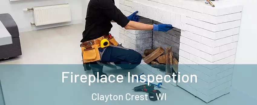 Fireplace Inspection Clayton Crest - WI