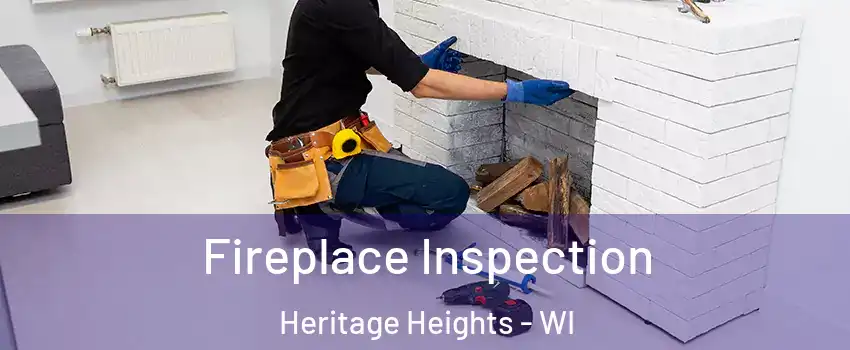 Fireplace Inspection Heritage Heights - WI