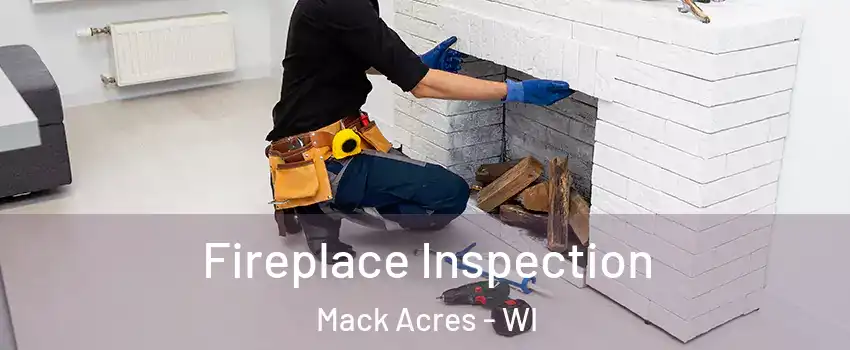 Fireplace Inspection Mack Acres - WI