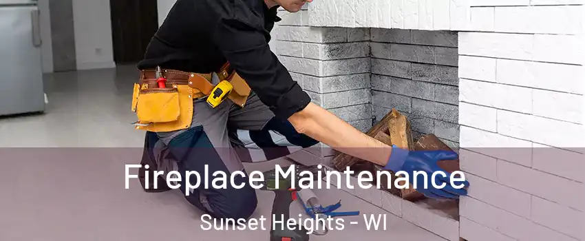 Fireplace Maintenance Sunset Heights - WI