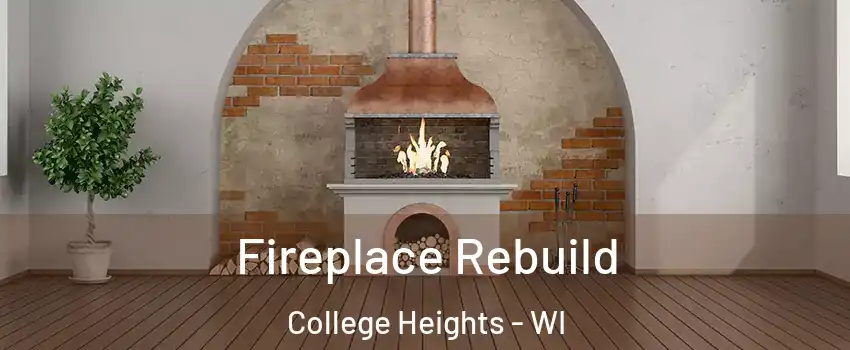 Fireplace Rebuild College Heights - WI