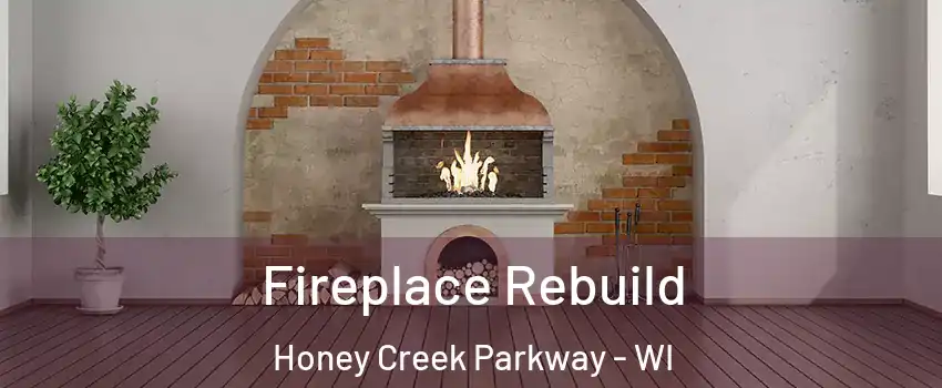 Fireplace Rebuild Honey Creek Parkway - WI