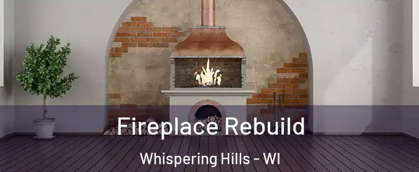 Fireplace Rebuild Whispering Hills - WI