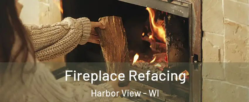 Fireplace Refacing Harbor View - WI