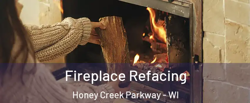 Fireplace Refacing Honey Creek Parkway - WI