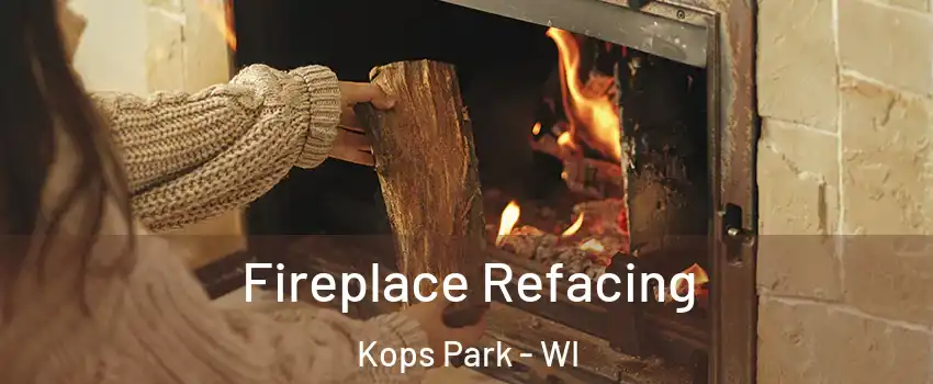 Fireplace Refacing Kops Park - WI