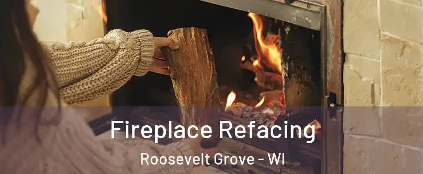 Fireplace Refacing Roosevelt Grove - WI