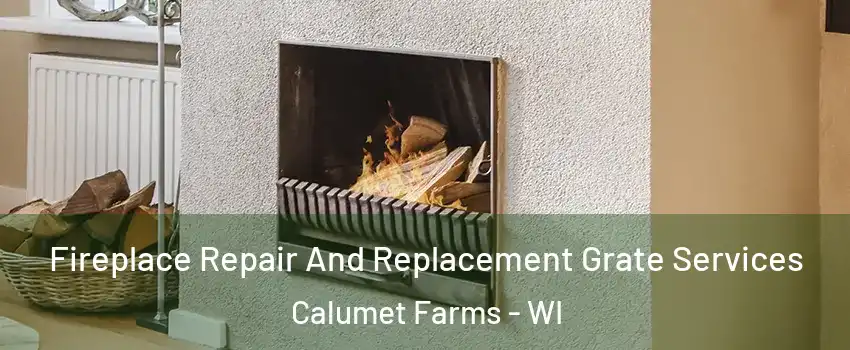 Fireplace Repair And Replacement Grate Services Calumet Farms - WI