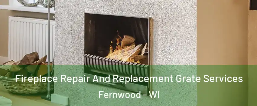 Fireplace Repair And Replacement Grate Services Fernwood - WI