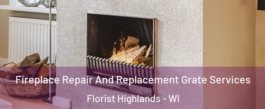 Fireplace Repair And Replacement Grate Services Florist Highlands - WI