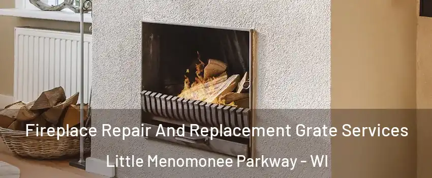 Fireplace Repair And Replacement Grate Services Little Menomonee Parkway - WI