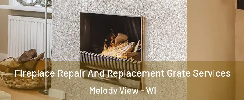 Fireplace Repair And Replacement Grate Services Melody View - WI