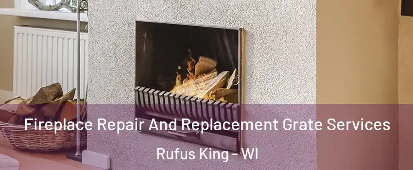 Fireplace Repair And Replacement Grate Services Rufus King - WI