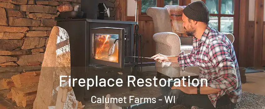 Fireplace Restoration Calumet Farms - WI