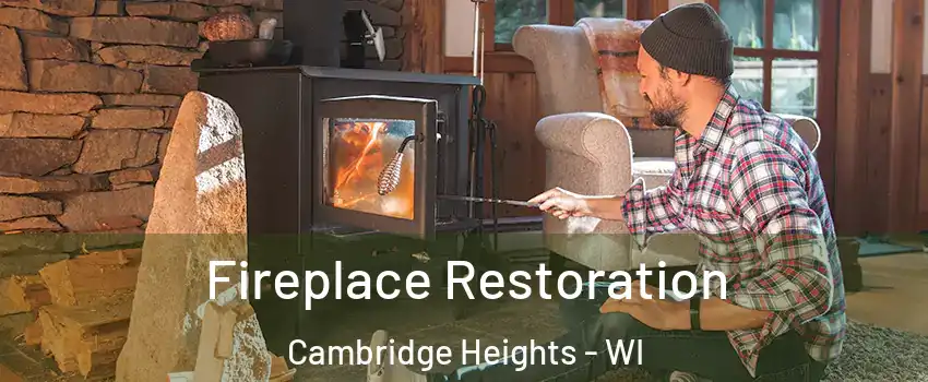 Fireplace Restoration Cambridge Heights - WI