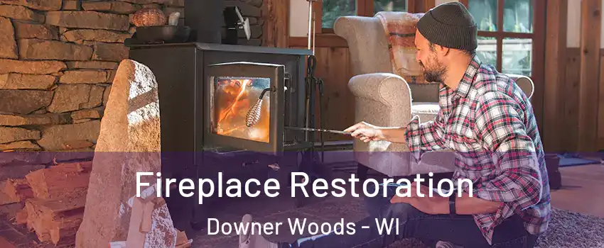 Fireplace Restoration Downer Woods - WI