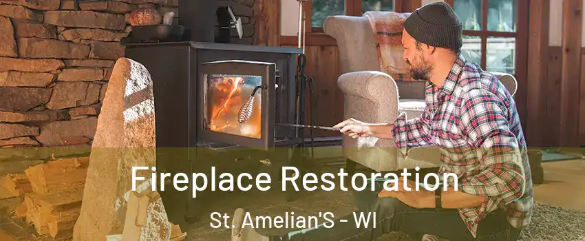 Fireplace Restoration St. Amelian'S - WI