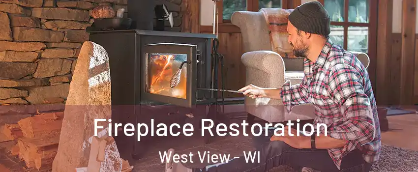 Fireplace Restoration West View - WI