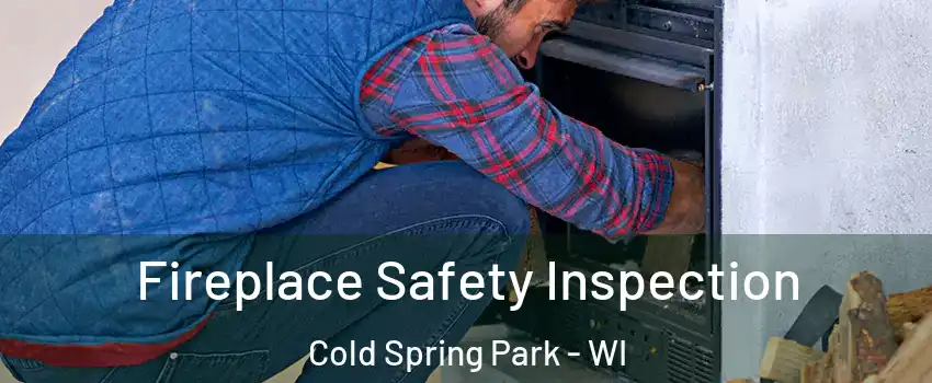 Fireplace Safety Inspection Cold Spring Park - WI