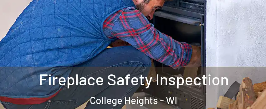 Fireplace Safety Inspection College Heights - WI