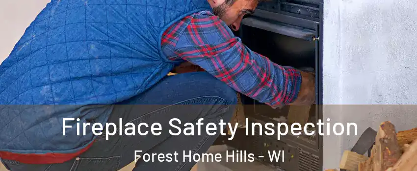 Fireplace Safety Inspection Forest Home Hills - WI