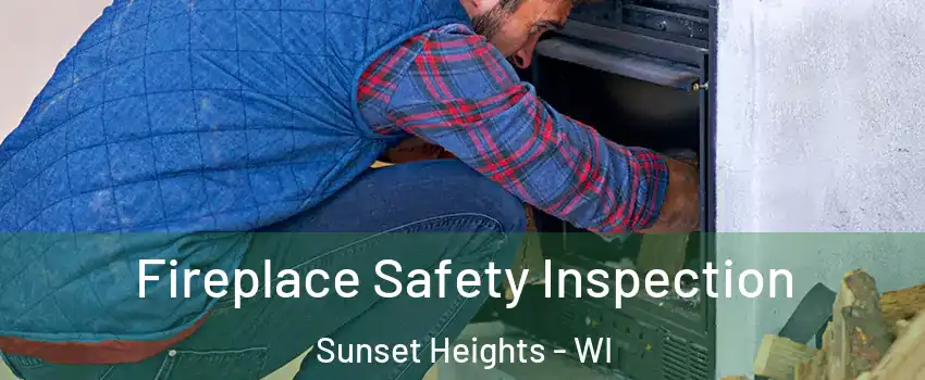 Fireplace Safety Inspection Sunset Heights - WI