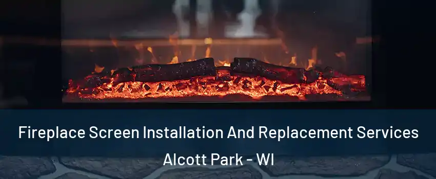 Fireplace Screen Installation And Replacement Services Alcott Park - WI