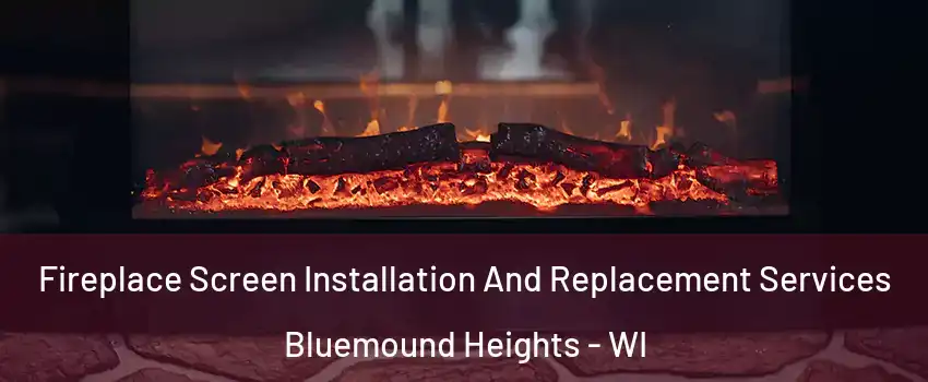 Fireplace Screen Installation And Replacement Services Bluemound Heights - WI