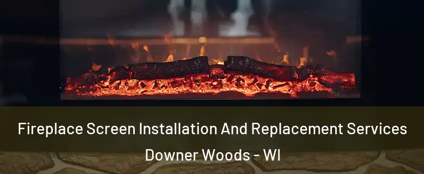 Fireplace Screen Installation And Replacement Services Downer Woods - WI