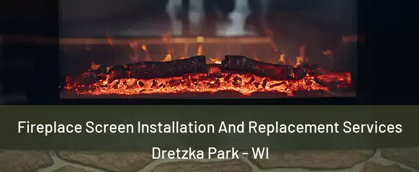 Fireplace Screen Installation And Replacement Services Dretzka Park - WI