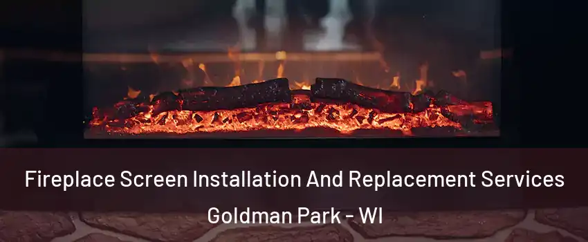 Fireplace Screen Installation And Replacement Services Goldman Park - WI