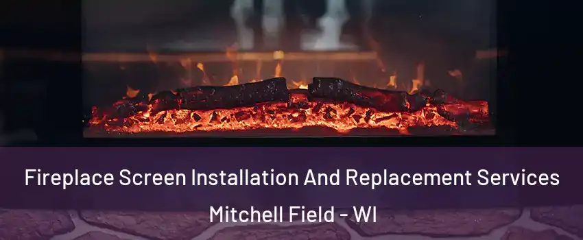 Fireplace Screen Installation And Replacement Services Mitchell Field - WI