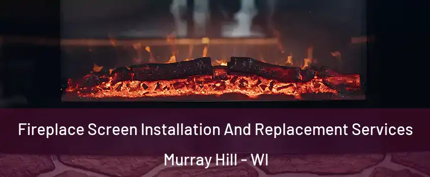 Fireplace Screen Installation And Replacement Services Murray Hill - WI