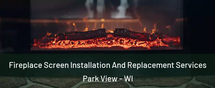 Fireplace Screen Installation And Replacement Services Park View - WI