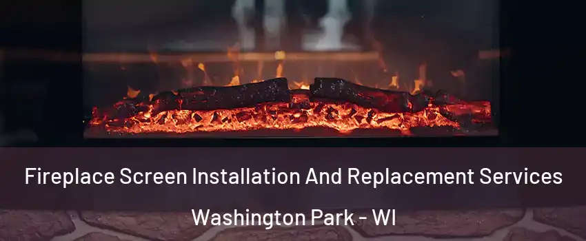 Fireplace Screen Installation And Replacement Services Washington Park - WI