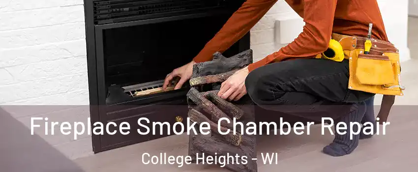 Fireplace Smoke Chamber Repair College Heights - WI