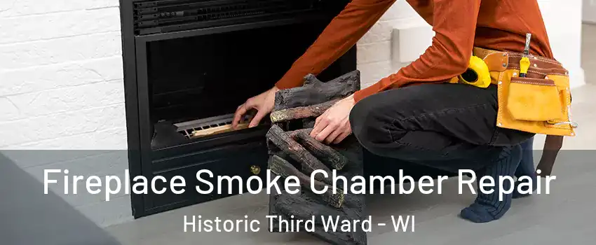 Fireplace Smoke Chamber Repair Historic Third Ward - WI