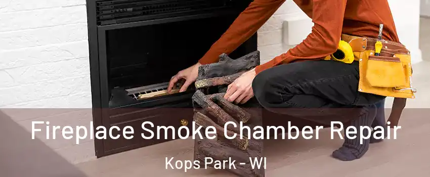 Fireplace Smoke Chamber Repair Kops Park - WI