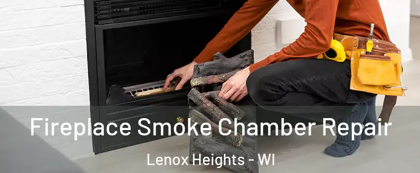 Fireplace Smoke Chamber Repair Lenox Heights - WI