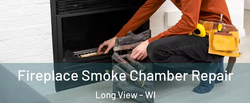 Fireplace Smoke Chamber Repair Long View - WI