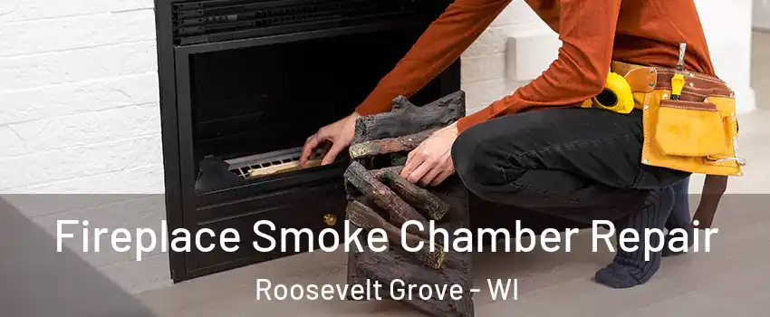 Fireplace Smoke Chamber Repair Roosevelt Grove - WI