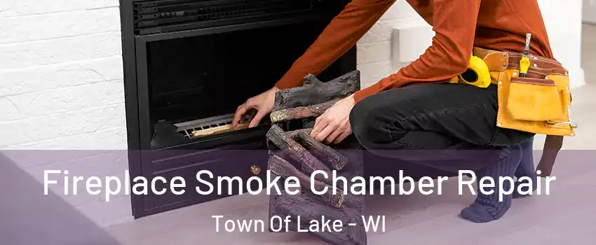 Fireplace Smoke Chamber Repair Town Of Lake - WI