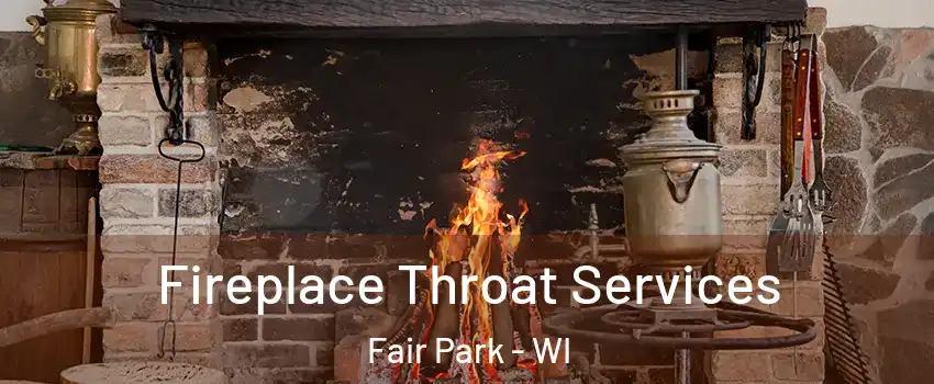 Fireplace Throat Services Fair Park - WI